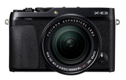 Fujifilm X E3 Single Lens Kit With 18 55mm Lens Black Rent