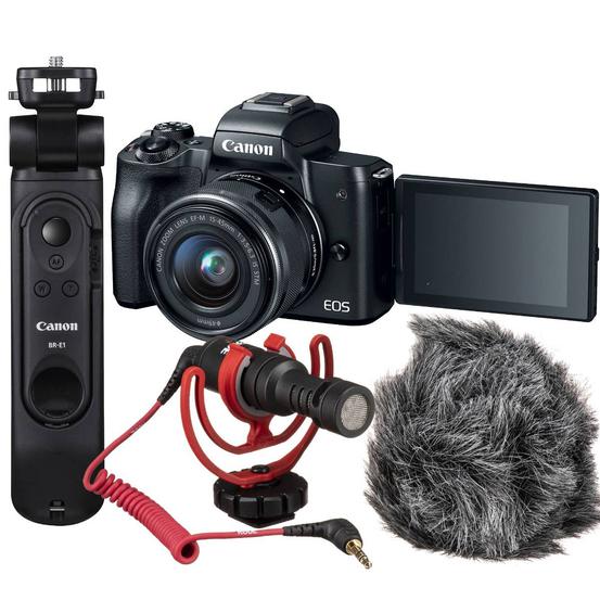Canon EOS M50 Vlogging Kit Canon EOS M50 Vlogging Kit Rent from 58