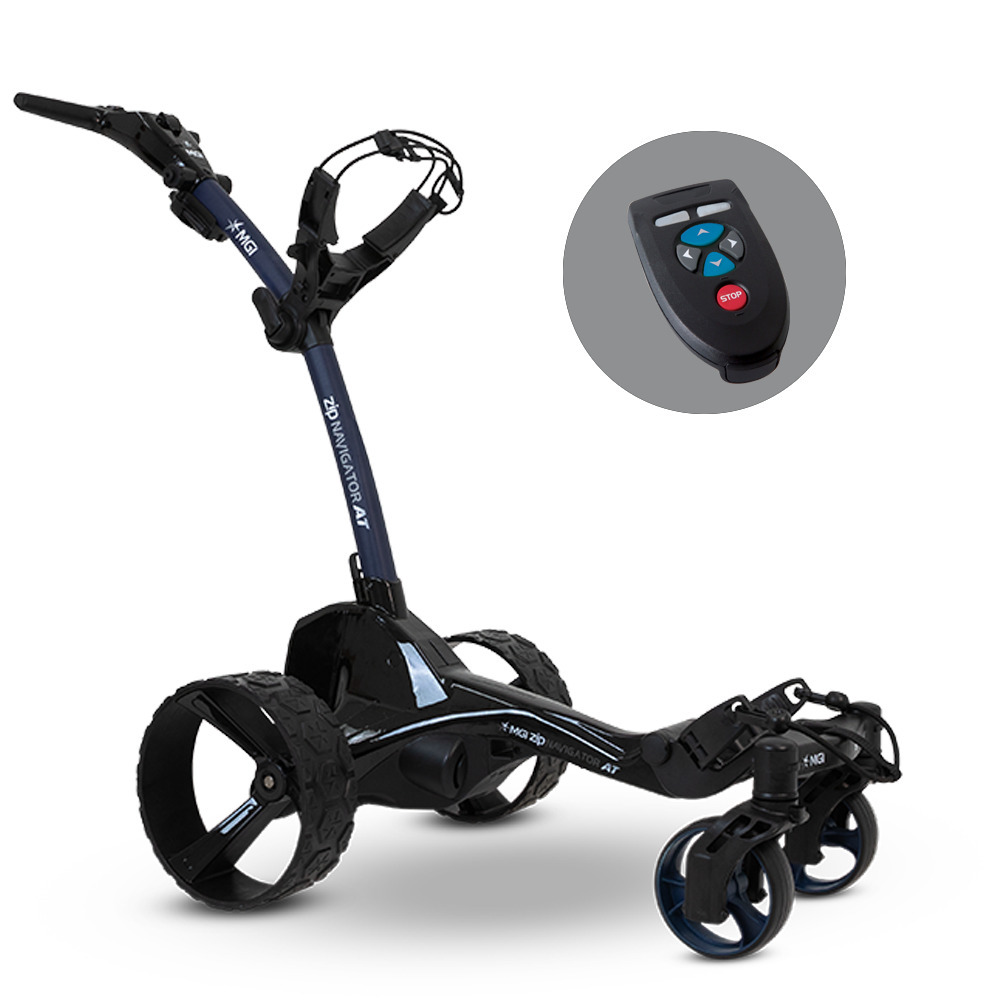 MGI Zip Navigator All Terrain 2025 Motorised Golf Buggy - Matte Navy