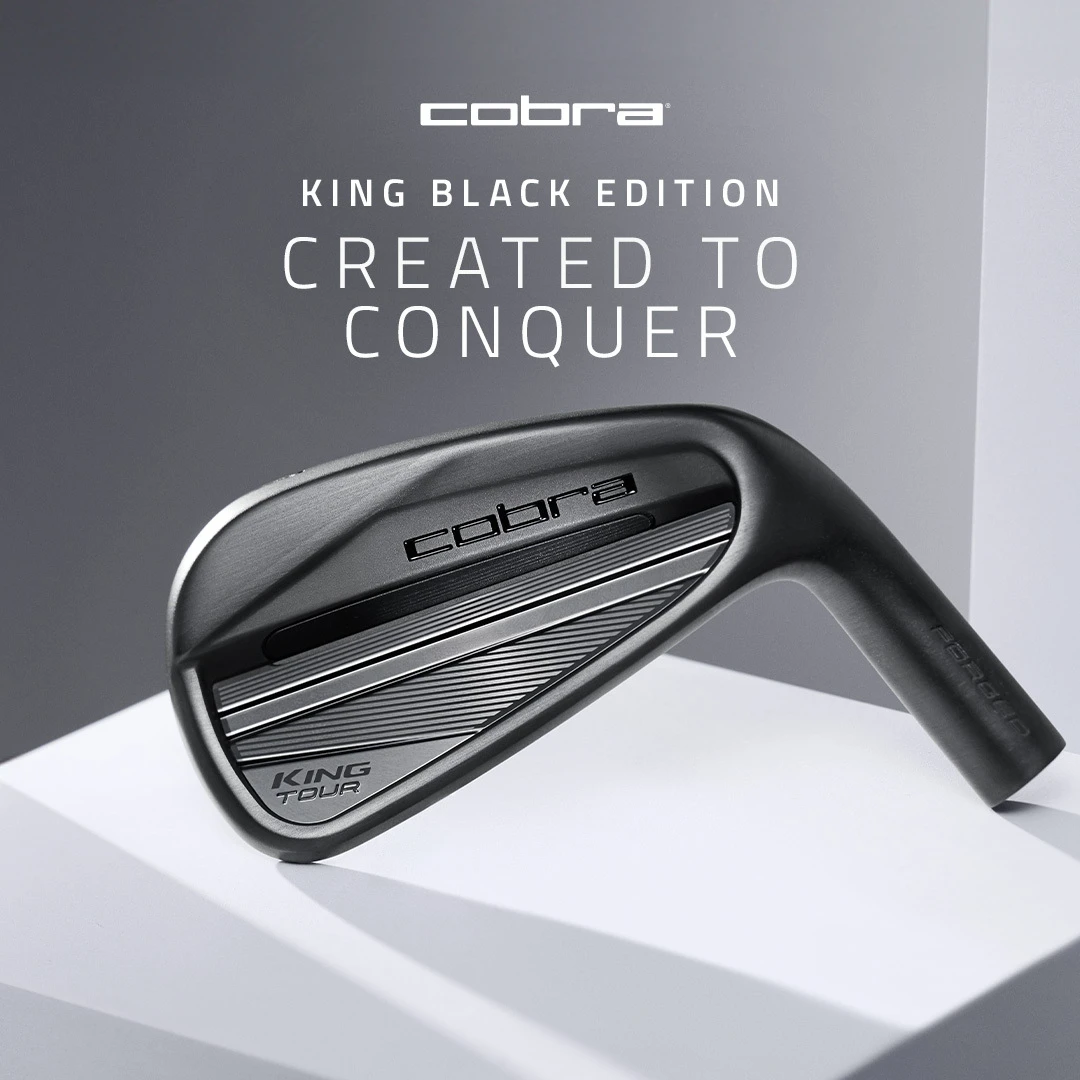 Cobra King Tour Black DBM Iron - Steel Shaft