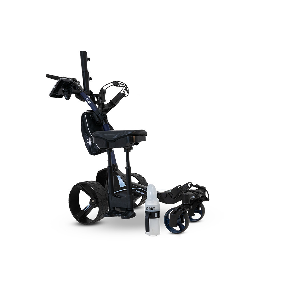 MGI Zip Navigator All Terrain 2025 Motorised Golf Buggy - Matte Navy