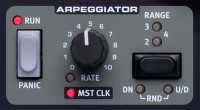 Arpeggiator Section